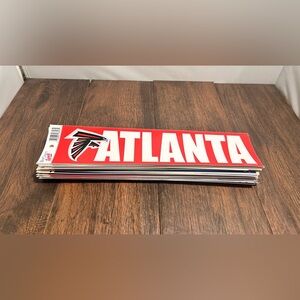 Lot Of 64 BUMPER STICKERS NBA Basketball NFL Football MLB Baseball